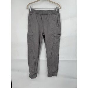 Sonneti Bolt Cargo Pants Women's XL Grey Tapered Casual Grunge Loungewear Street